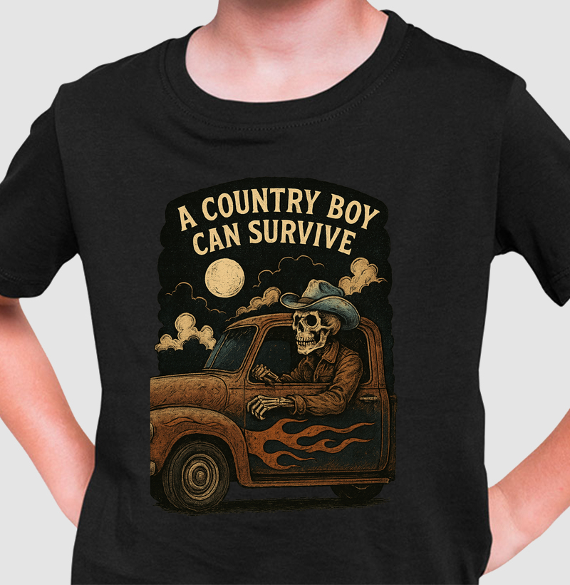 A country boy can servive