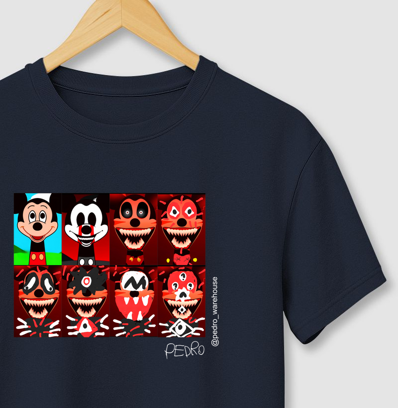 CAMISETA MASC/FEM - MI QUEIMOU ZÉ!!