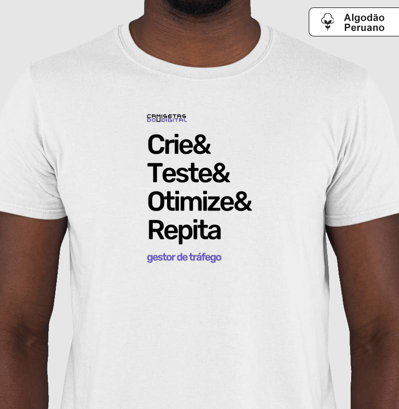 Crie & Teste & Otimize & Repita.