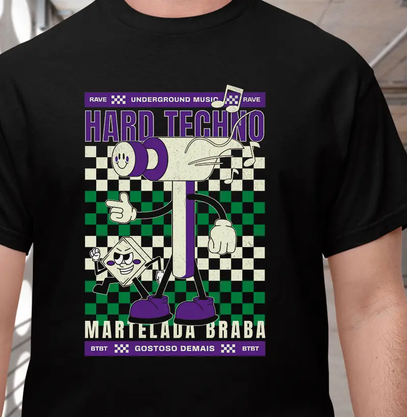 HARD TECHNO martelada braba | raver fun