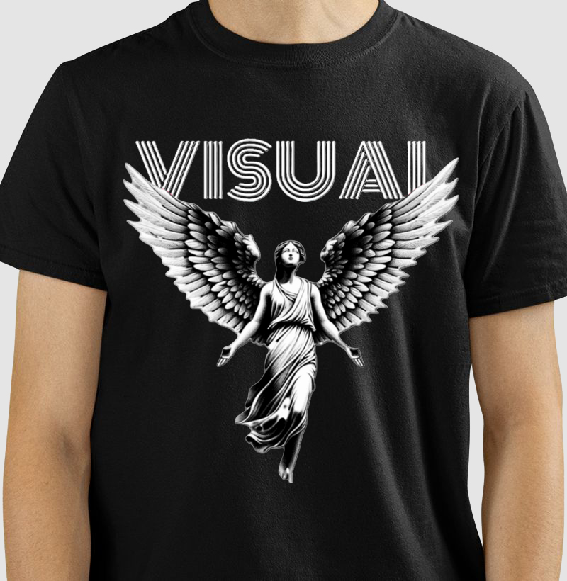 Camiseta Visual AG - Black