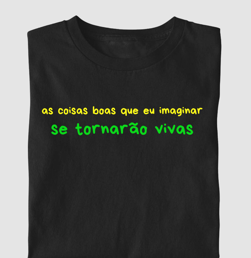 AS COISAS BOAS QUE EU IMAGINAR