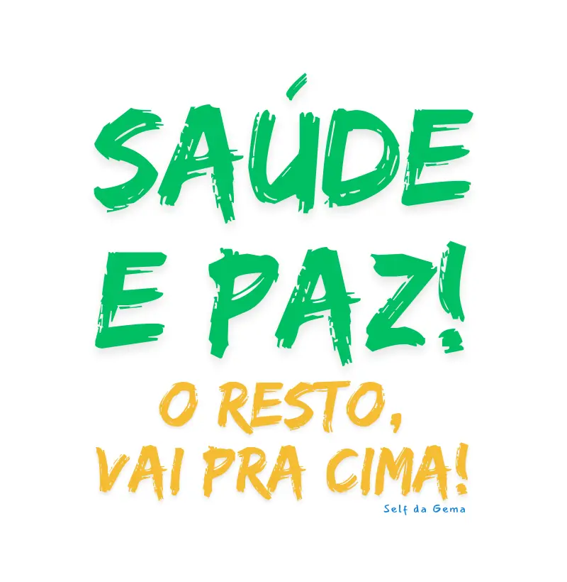 SAÚDE E PAZ! | Produced by Reserva 🦜
