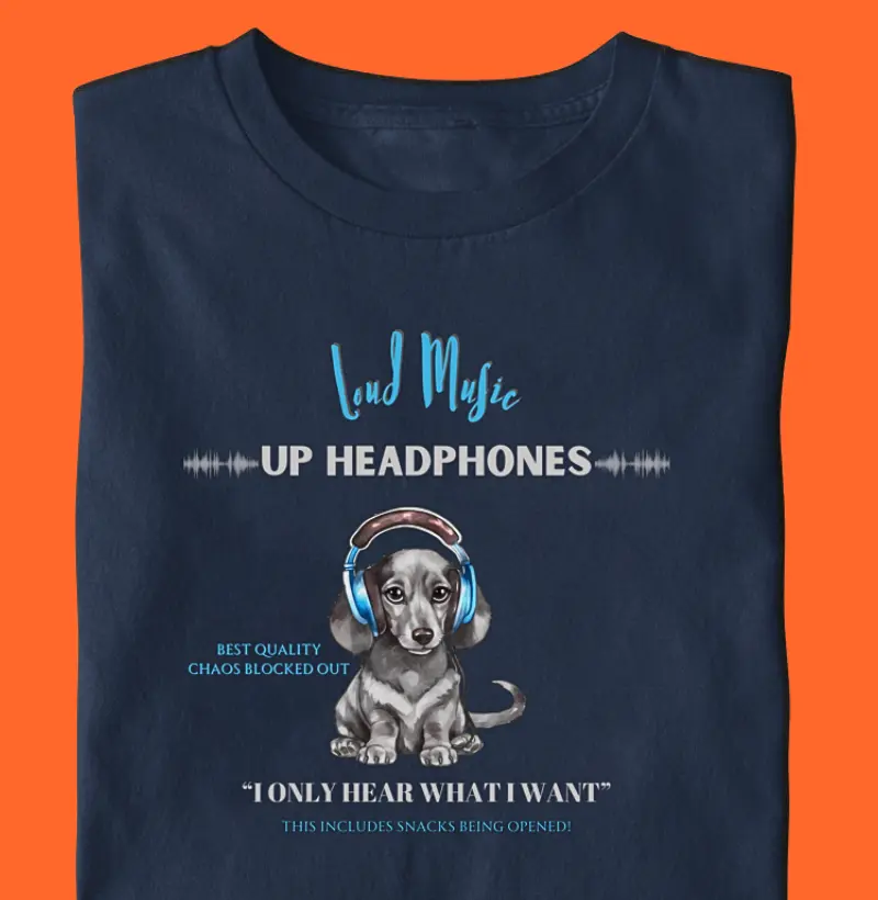 Headphones - tons escuros