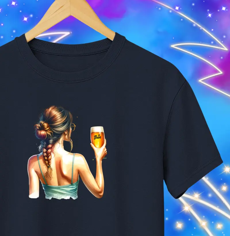 Camiseta Brós GIRL BEER