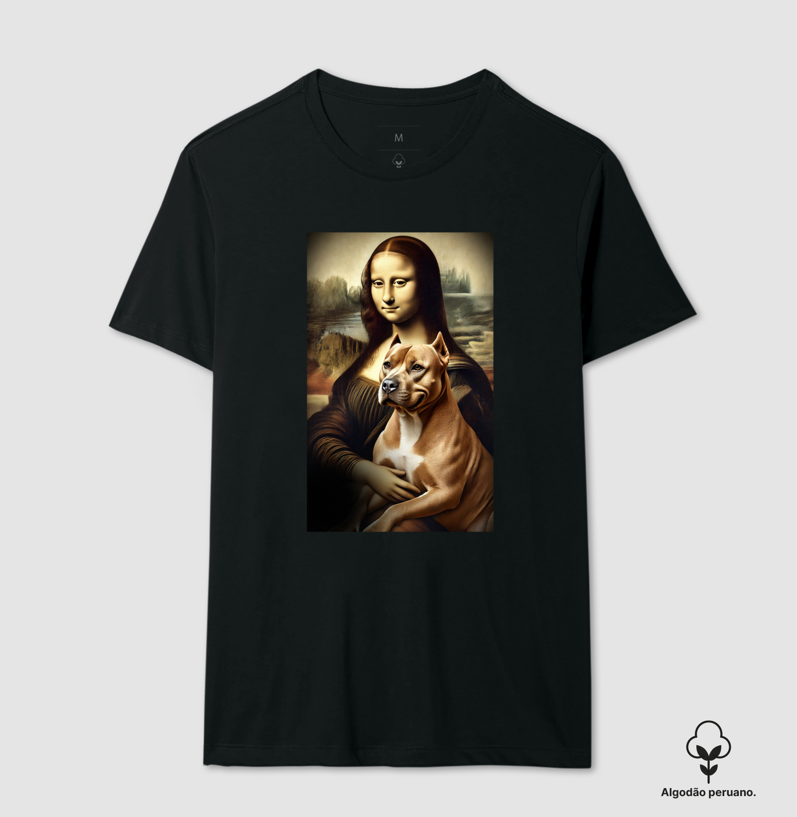 MONALISA COM PIT BULL