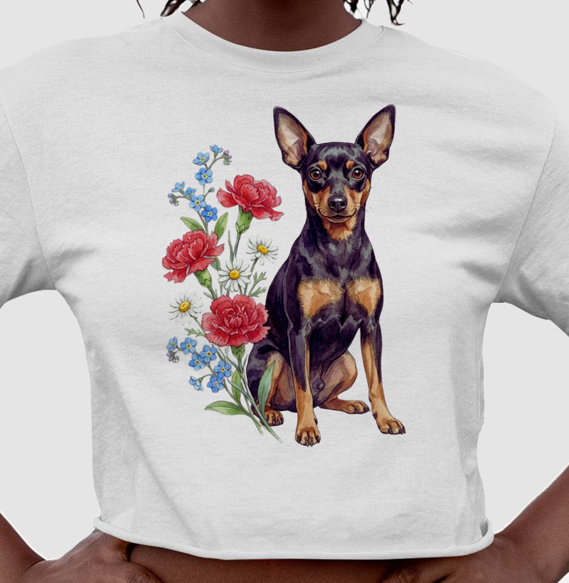 Pinscher Floral Presença