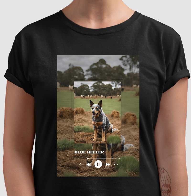 Camiseta Blue Heeler