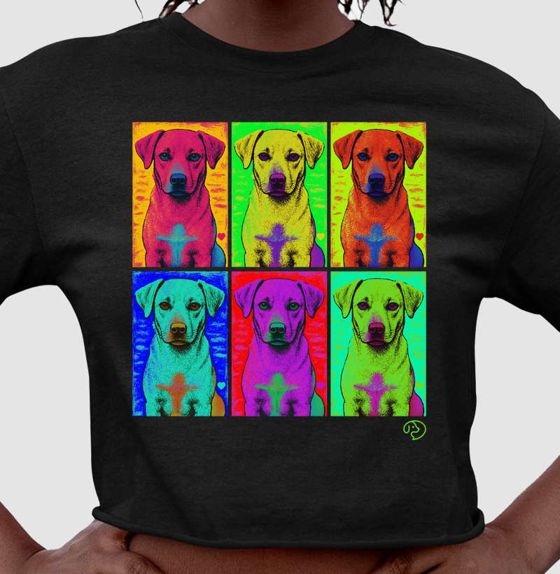 Doguinho no Estilo Andy Warhol