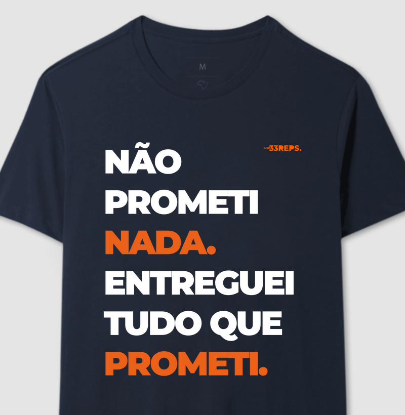 Não prometi nada