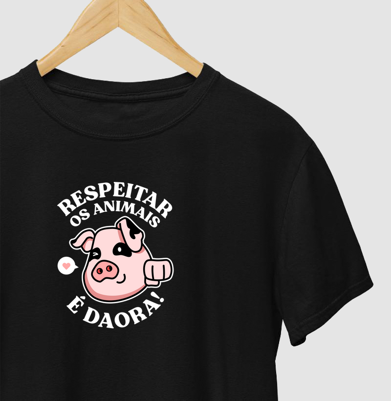 Respeitar os animais - Porco