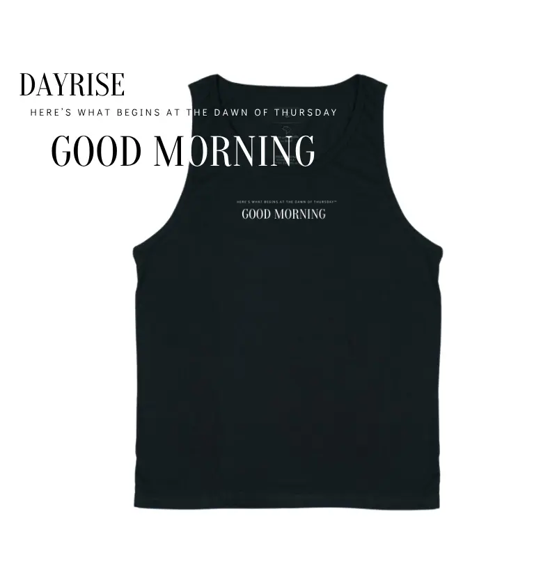 Regata Masculina Estampa Dayrise Etheris - Preto