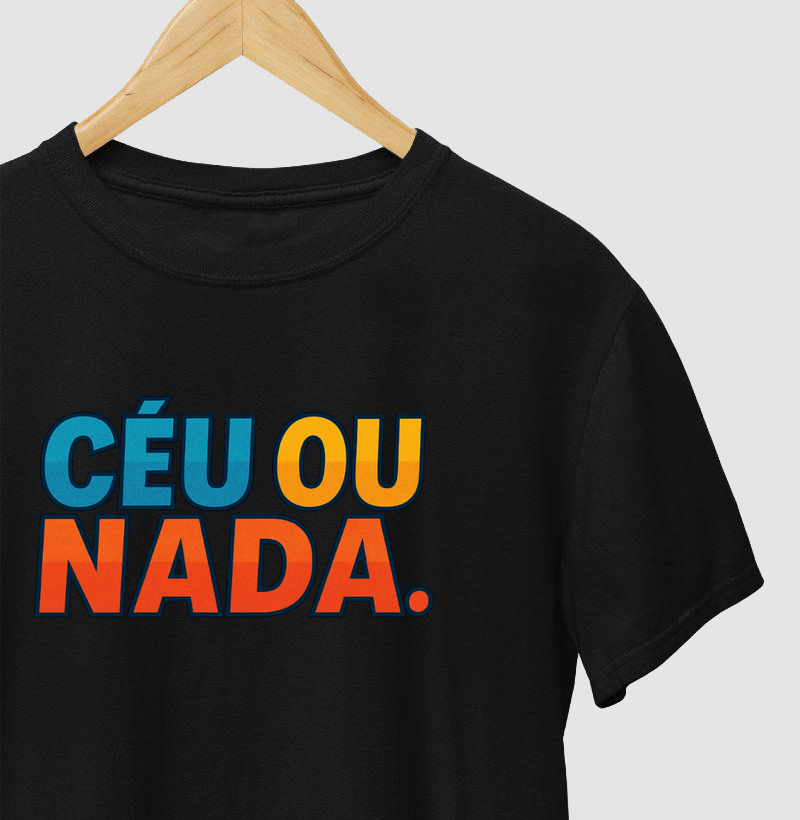 Camiseta Céu ou Nada