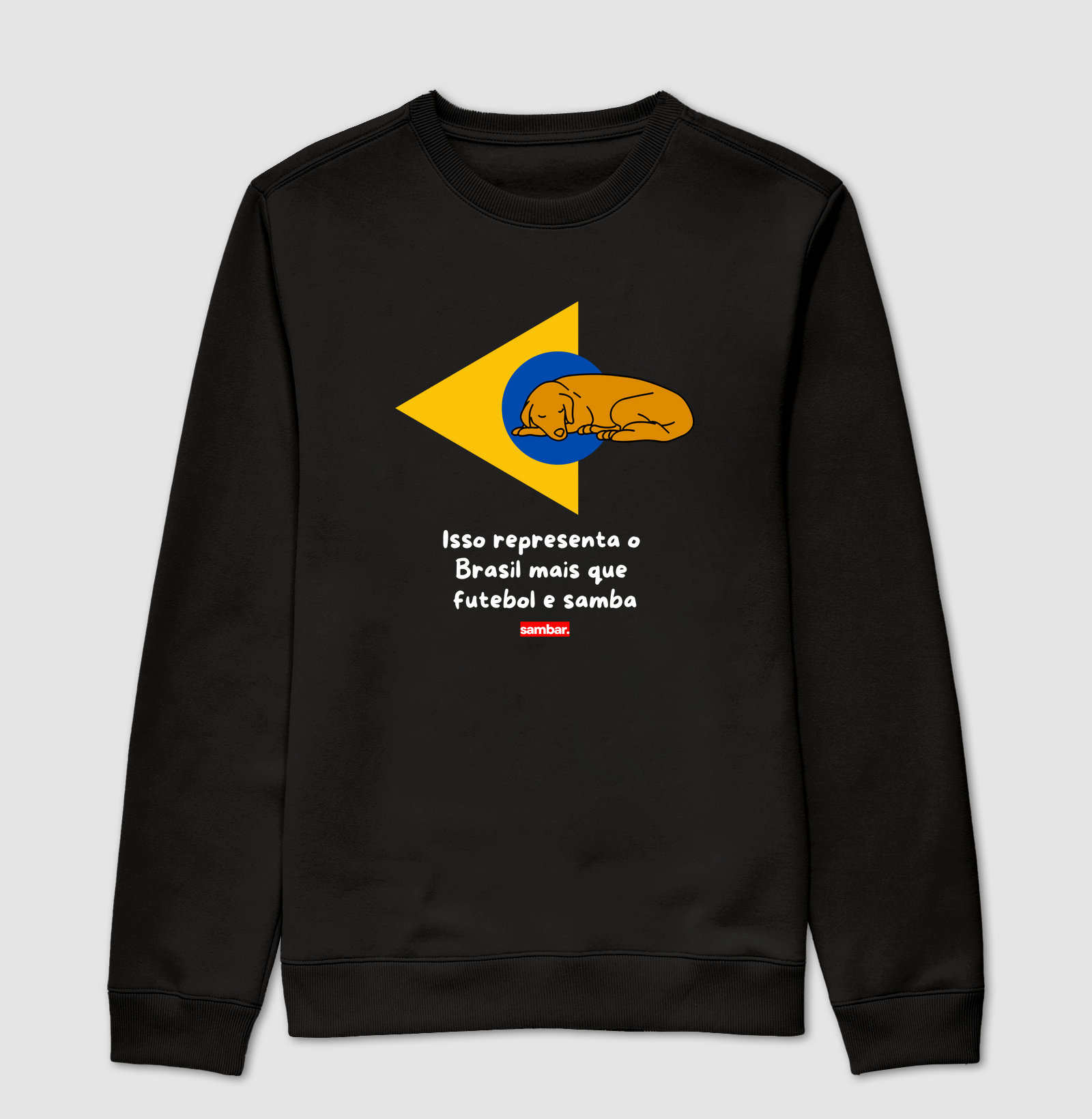 Caramelo representa o BR mais que futebol e samba