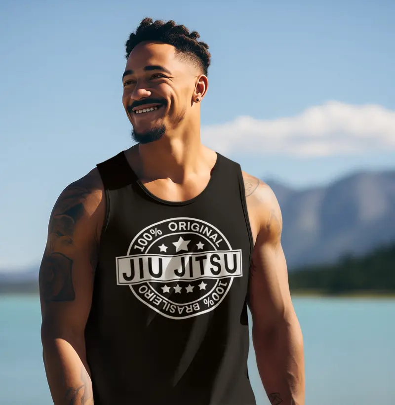 Camiseta Jiu Jitsu 100% Brasileiro Dark