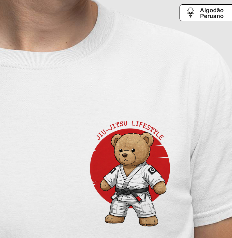 Ursinho - Jiu-Jitsu - Lifestyle - Algodão Peruano