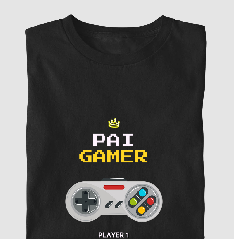 Camiseta Pai Gamer 