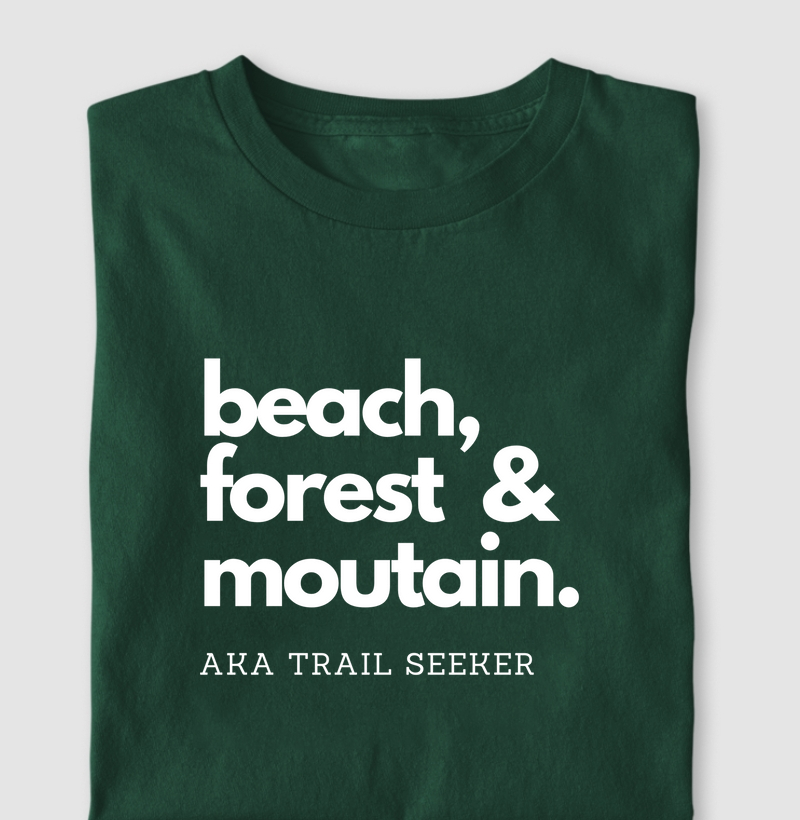 Beach, Forest & Mountain
