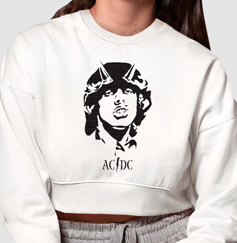 AC/DC - Angus Young (Black&White)