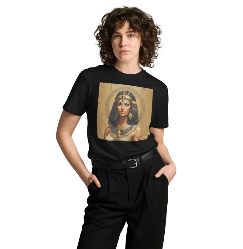 Camiseta Arquétipo Cleópatra: Sedução e Sabedoria!