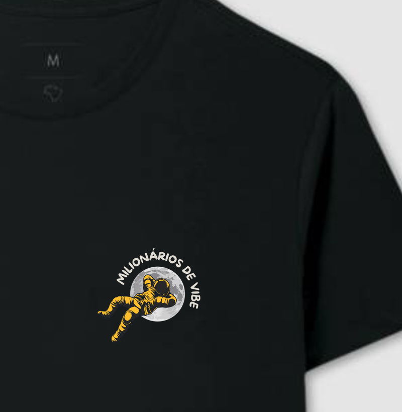 CAMISETA ASTRONAUTA MILIONÁRIO DE VIBE