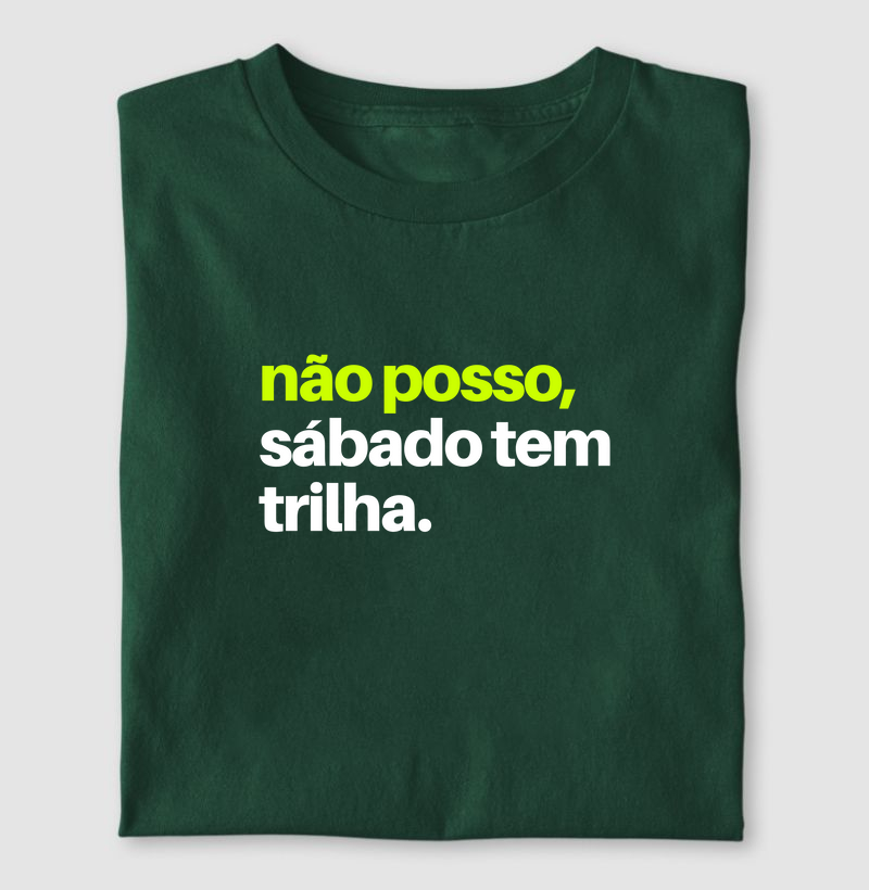 Camiseta Sábado tem trilha