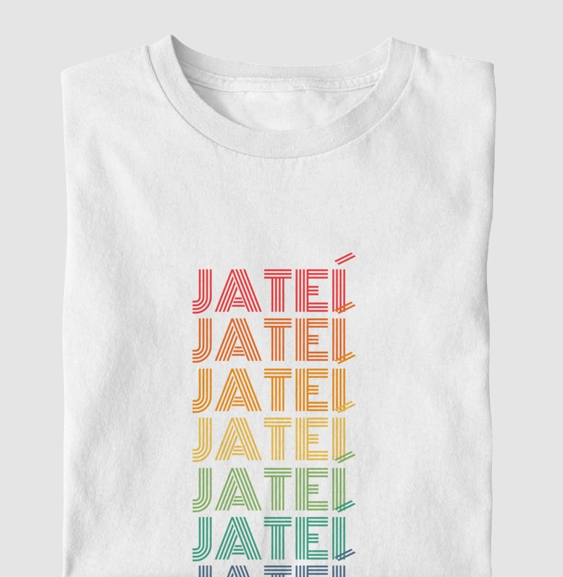 Jateí Letreiro Retrô