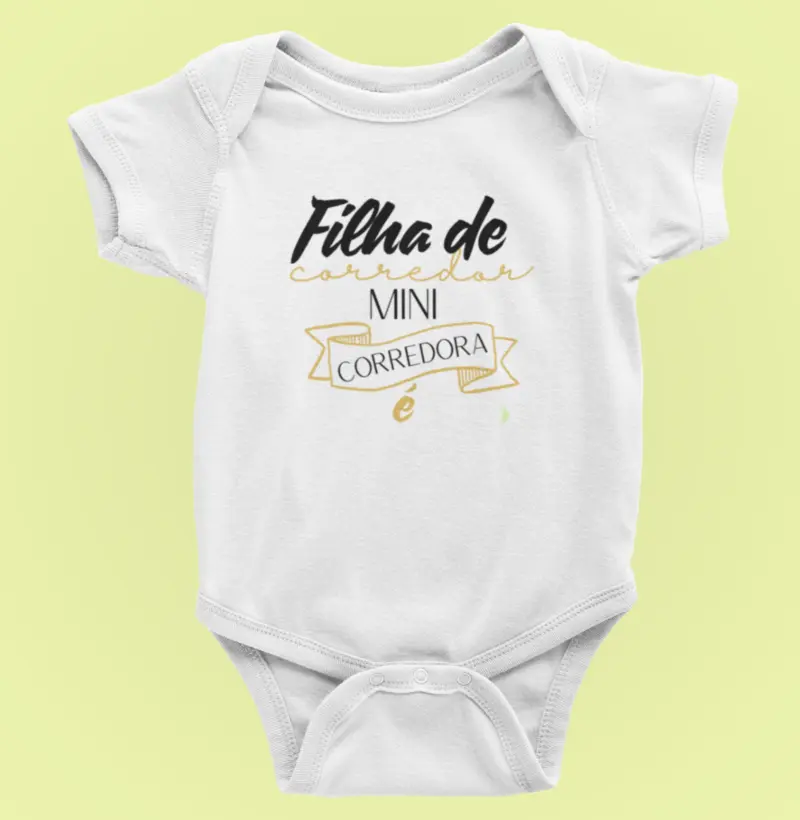 Filha de Corredor Mini Corredora é
