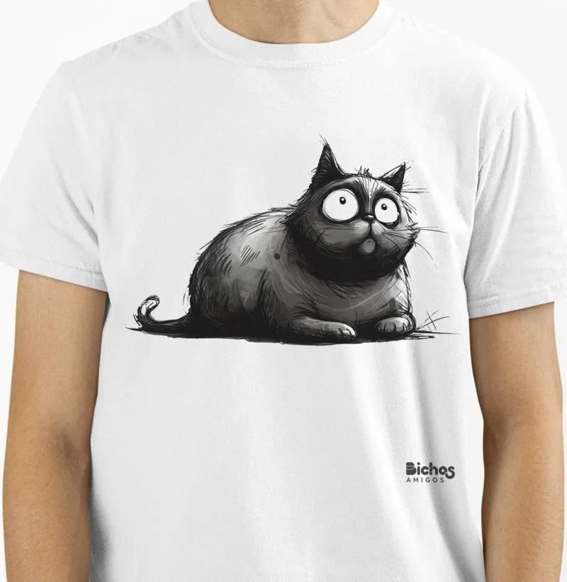 Gato em linhas - Bichos Amigos