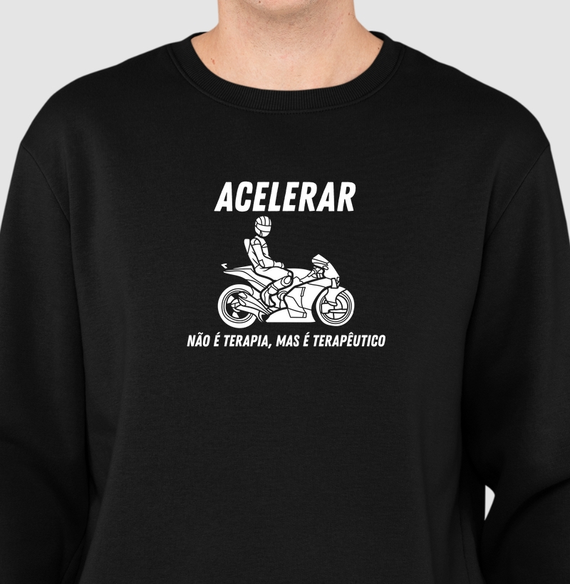 Acelerar não é terapia, mas é terapêutico