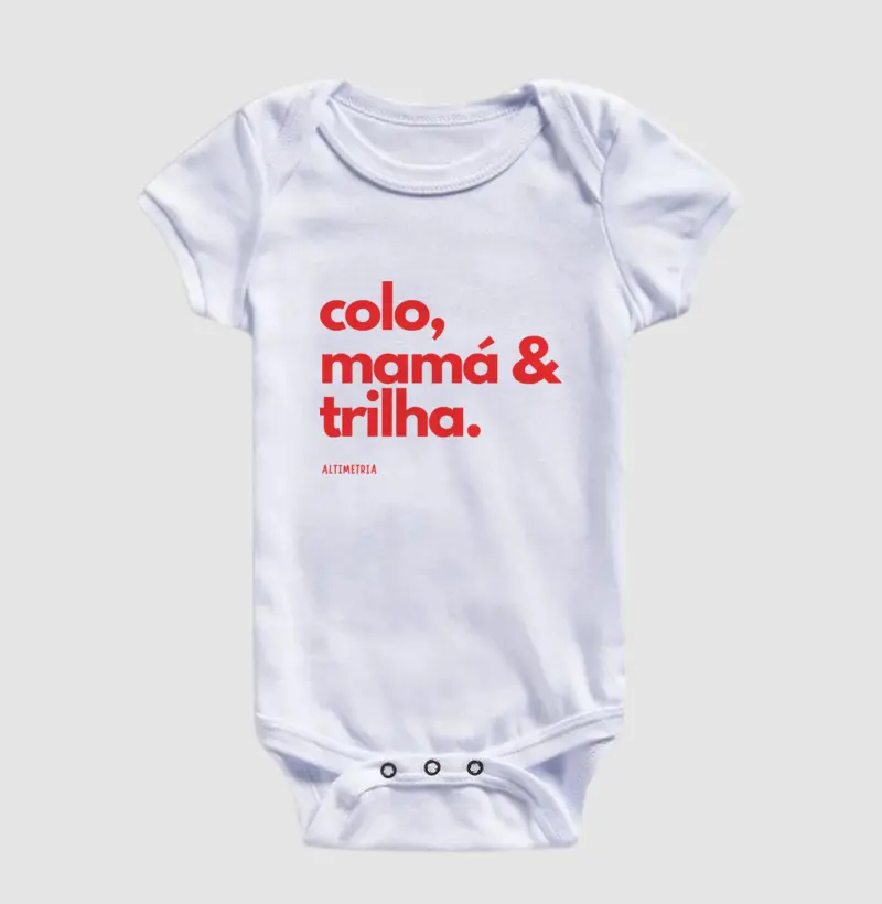 colo, mamá e trilha.