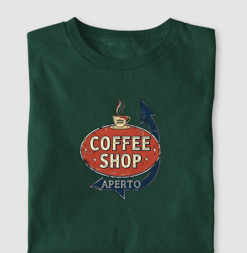 Camiseta Coffee Shop