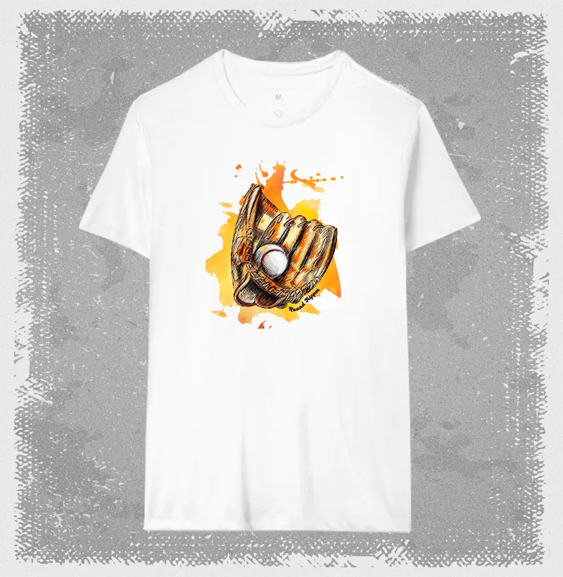 Camiseta Luva Beisebol