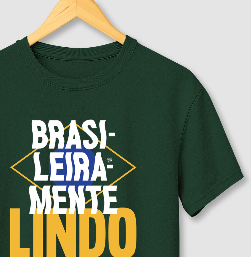 Camiseta Brasileiramente LINDO