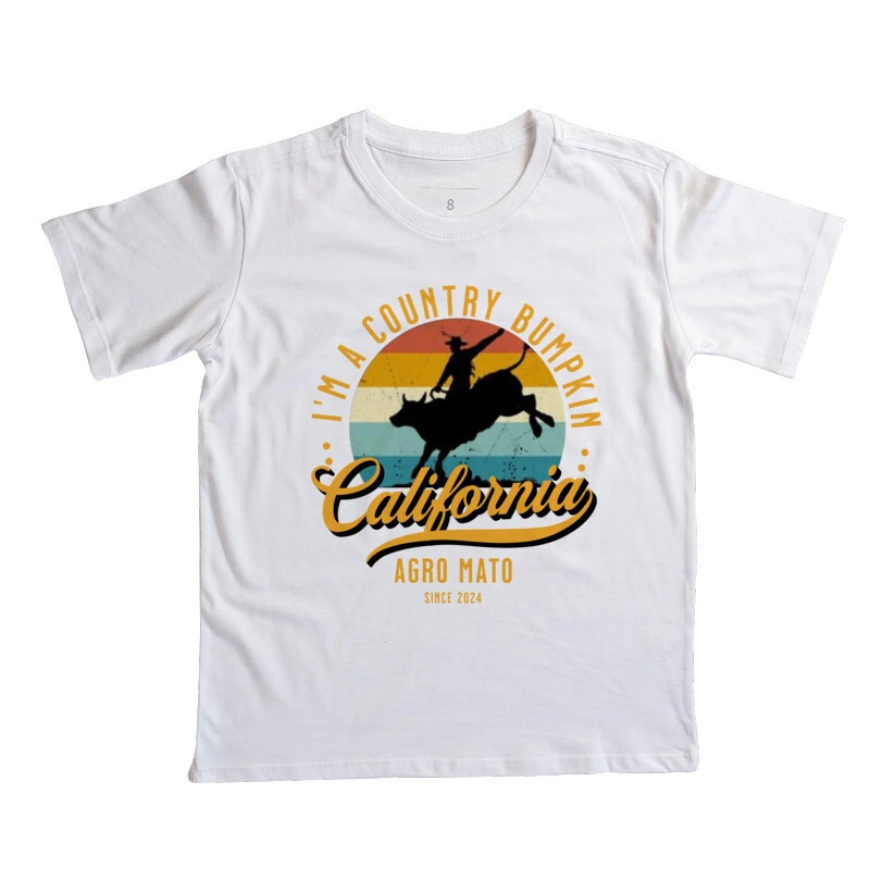 Camiseta Infantil Country California