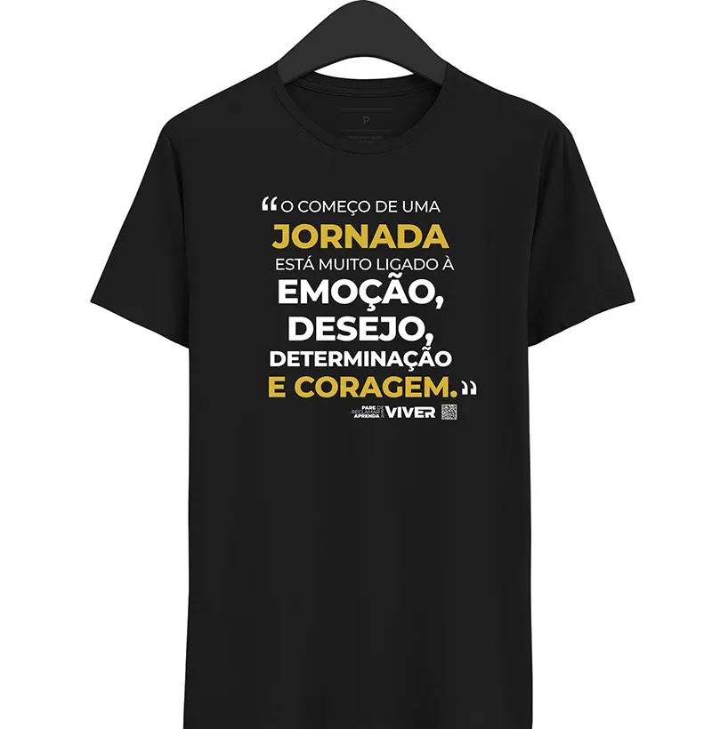 Camiseta Jornada - preta