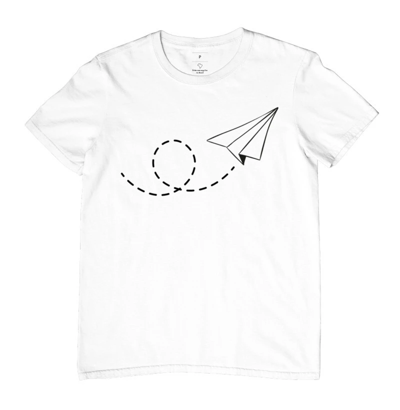 Camiseta - Aviao de papel