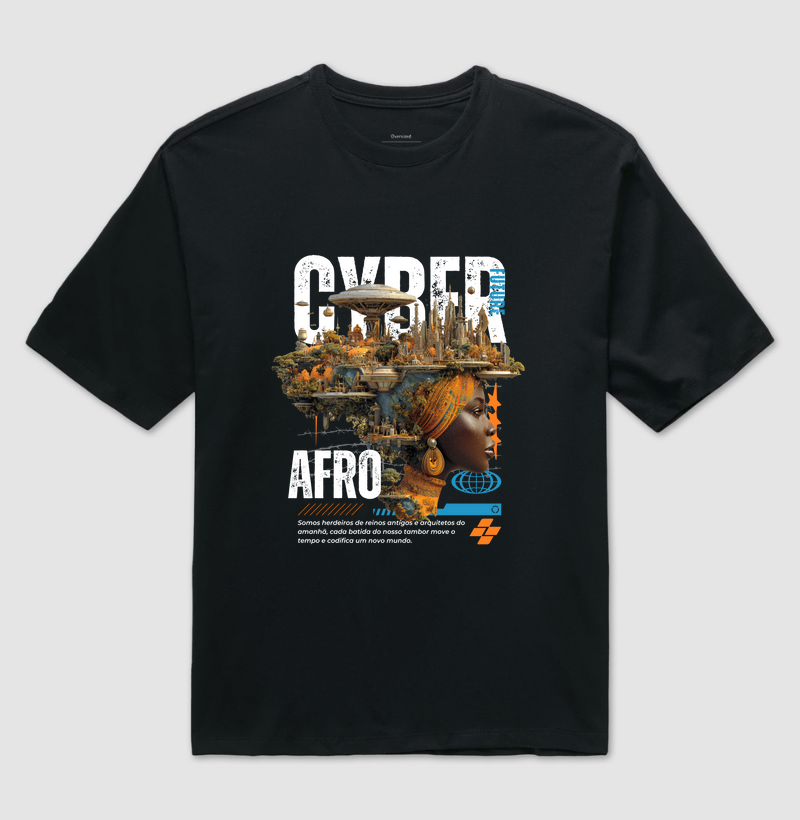 Camiseta Oversized Wakanda