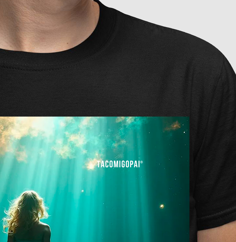 Camiseta Básica Gola Careca Algodão Premium
