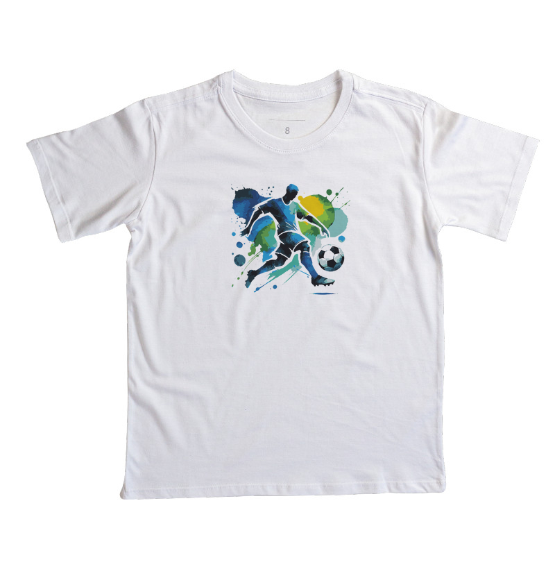 Camisa infantil - Para quem joga e vive o futebol