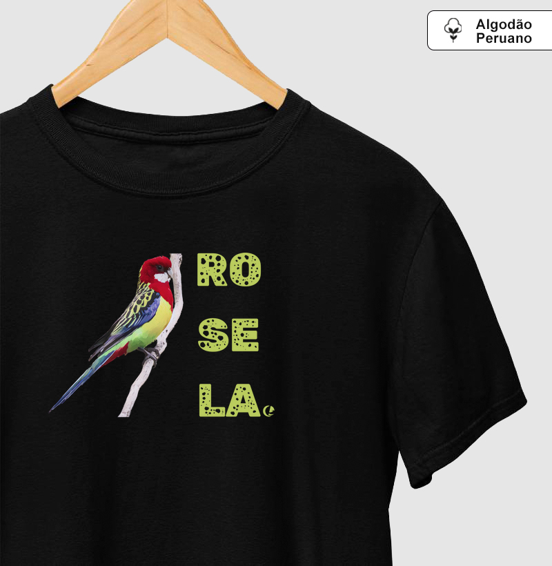 Camiseta Algodão Peruano - Rosela