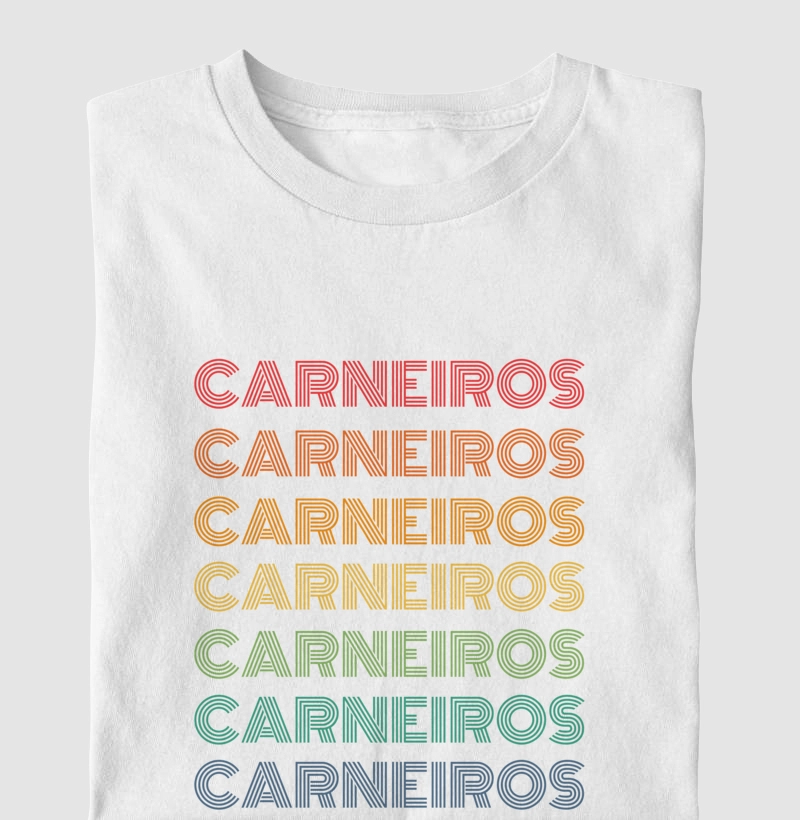 Carneiros Letreiro Retrô