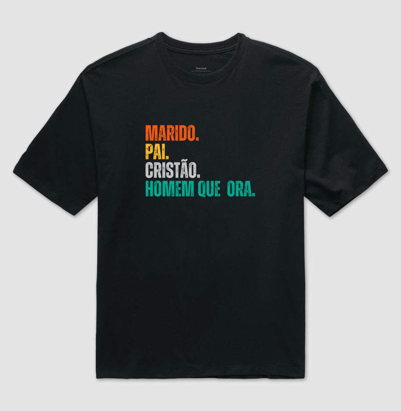Marido Pai Cristão Homem que ora
