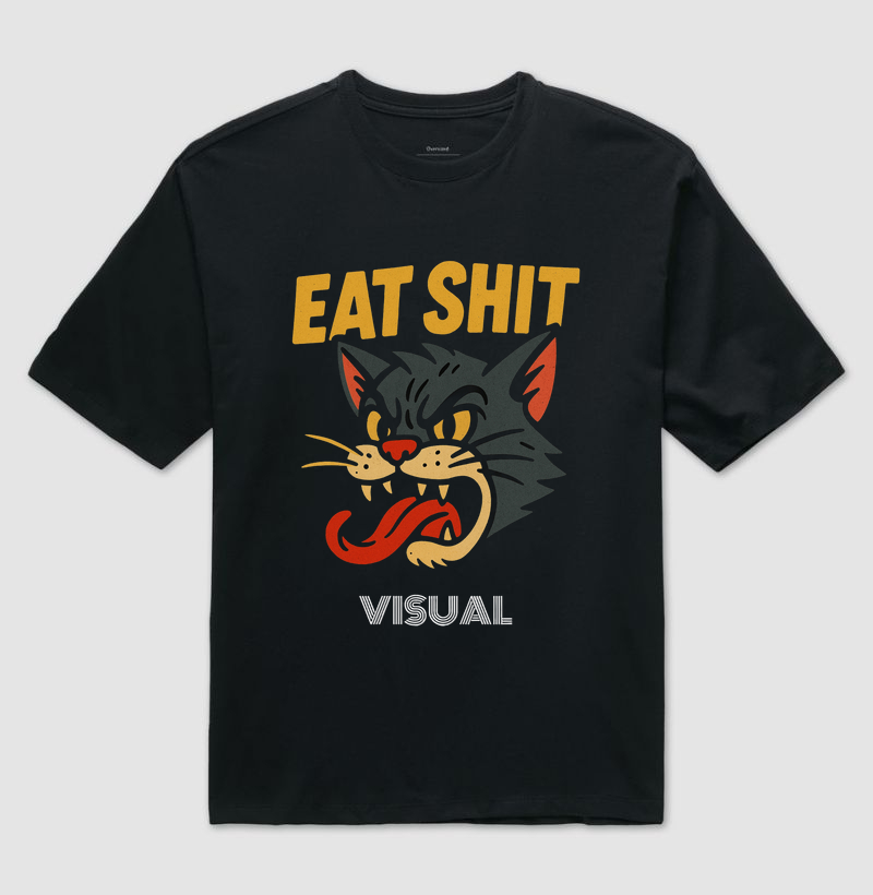 Camiseta Oversized E.S. - Visual