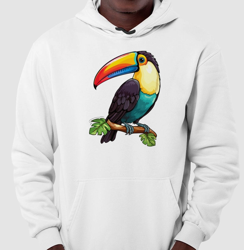 Tucano de bico arco-íris 