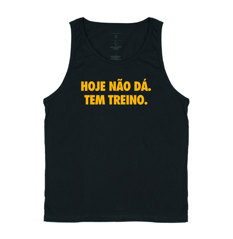 Hoje não dá. Tem treino.