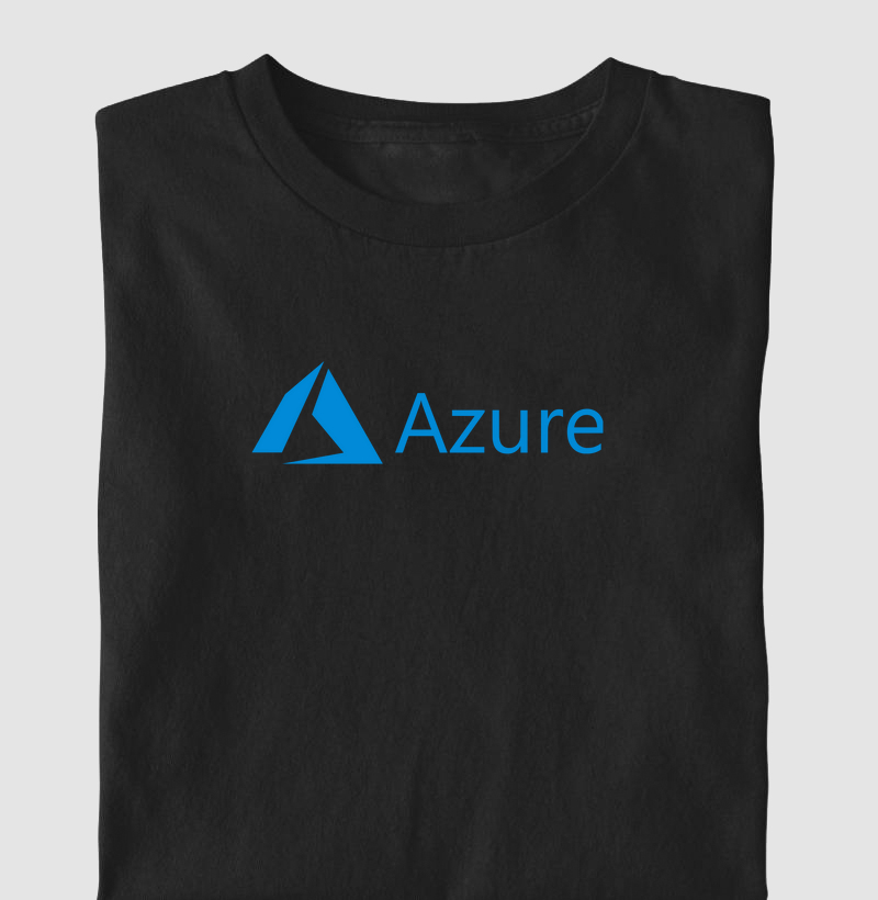 Camiseta Infantil "Azure" logo - T.I