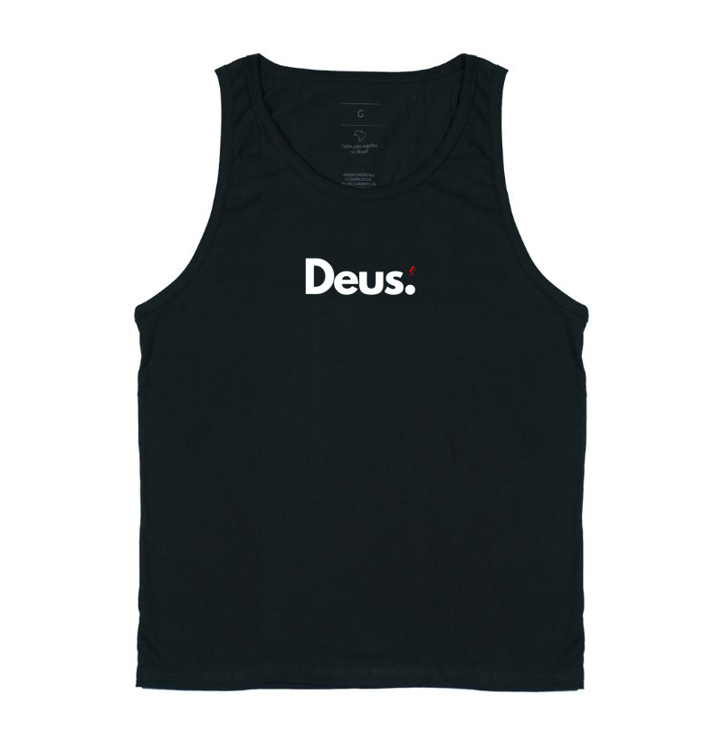 Camiseta Regata Deus