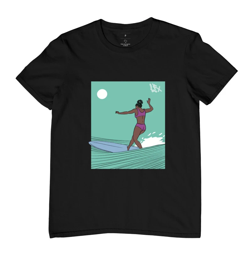 Surfistas Negras Longboard V01