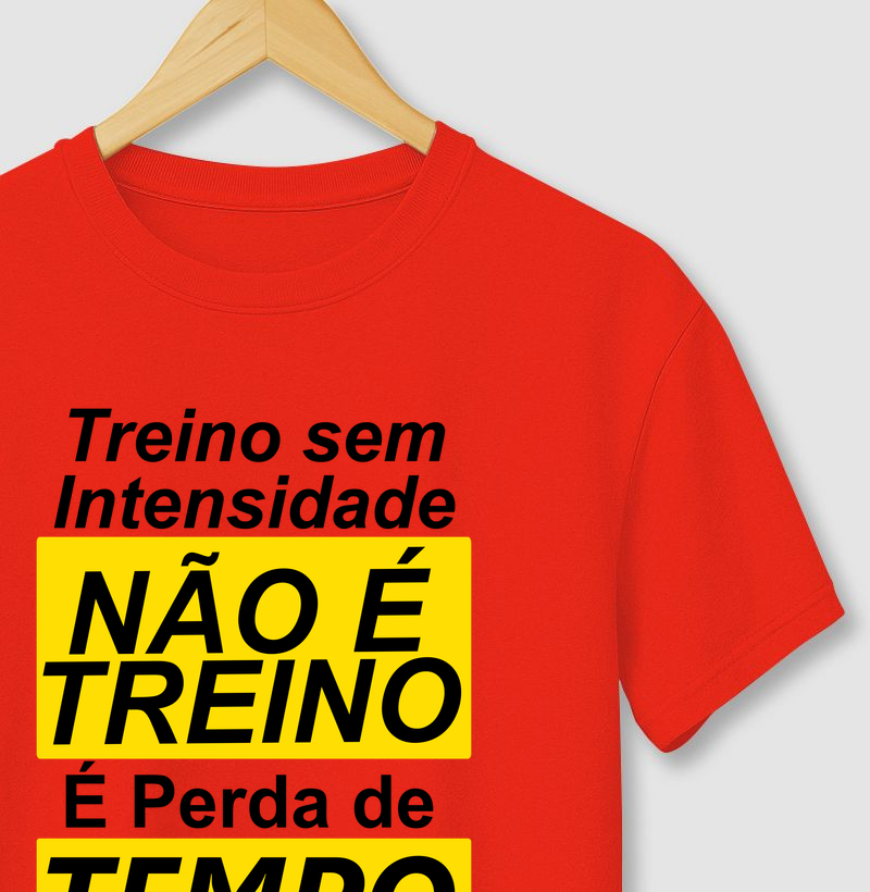 Camiseta Treino sem Intensidade
